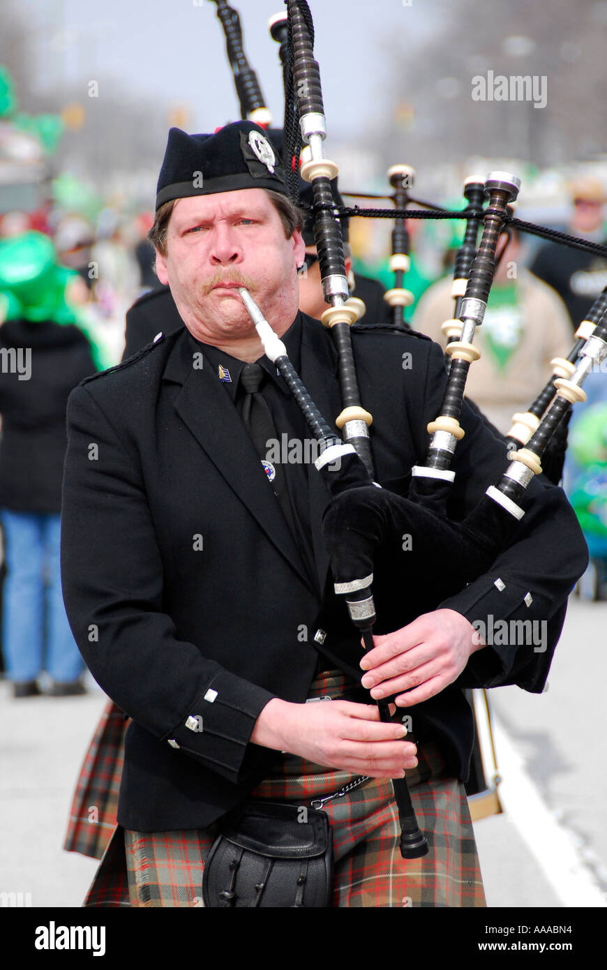 St Patrick s Day Parade and festival Stock Photo Alamy
