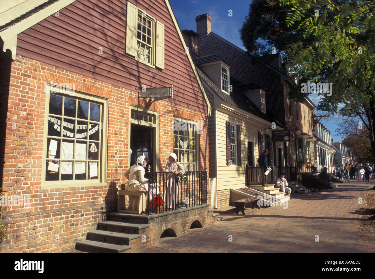 AJ13531, Williamsburg, VA, Colonial Williamsburg, Virginia Stock Photo ...