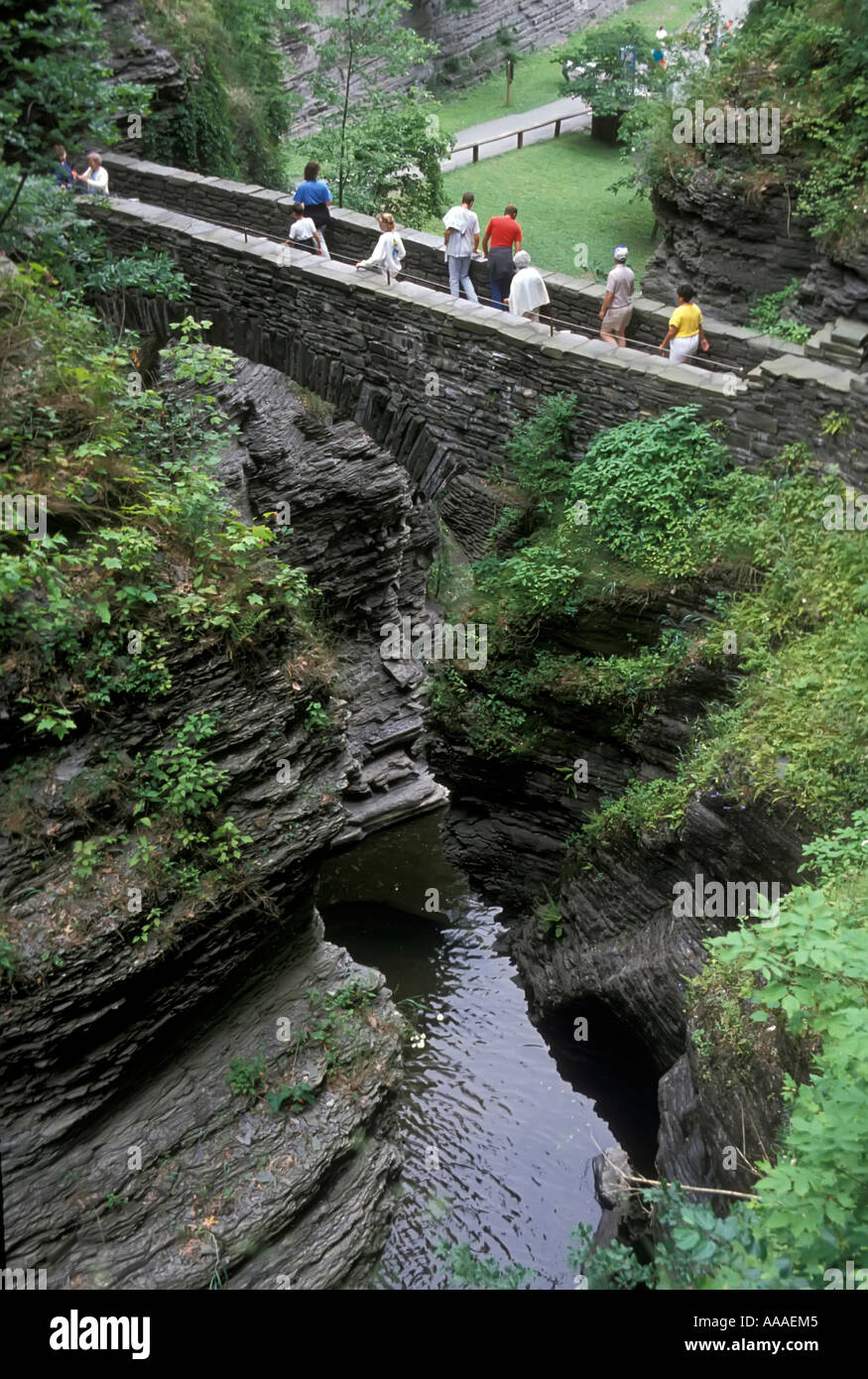 Watkins Glen State Park New York NY Stock Photo