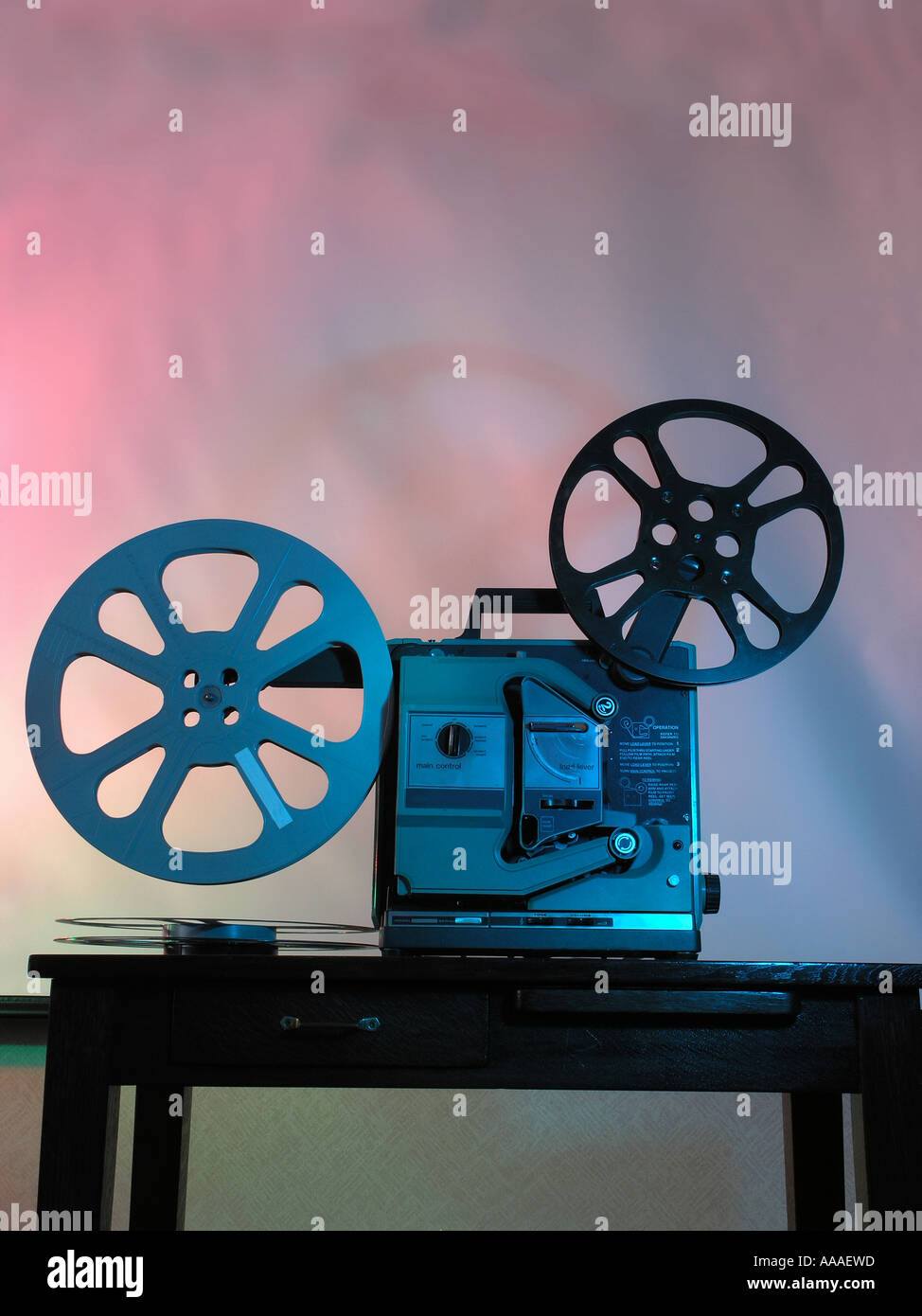 Cinema projector reels hi-res stock photography and images - Alamy