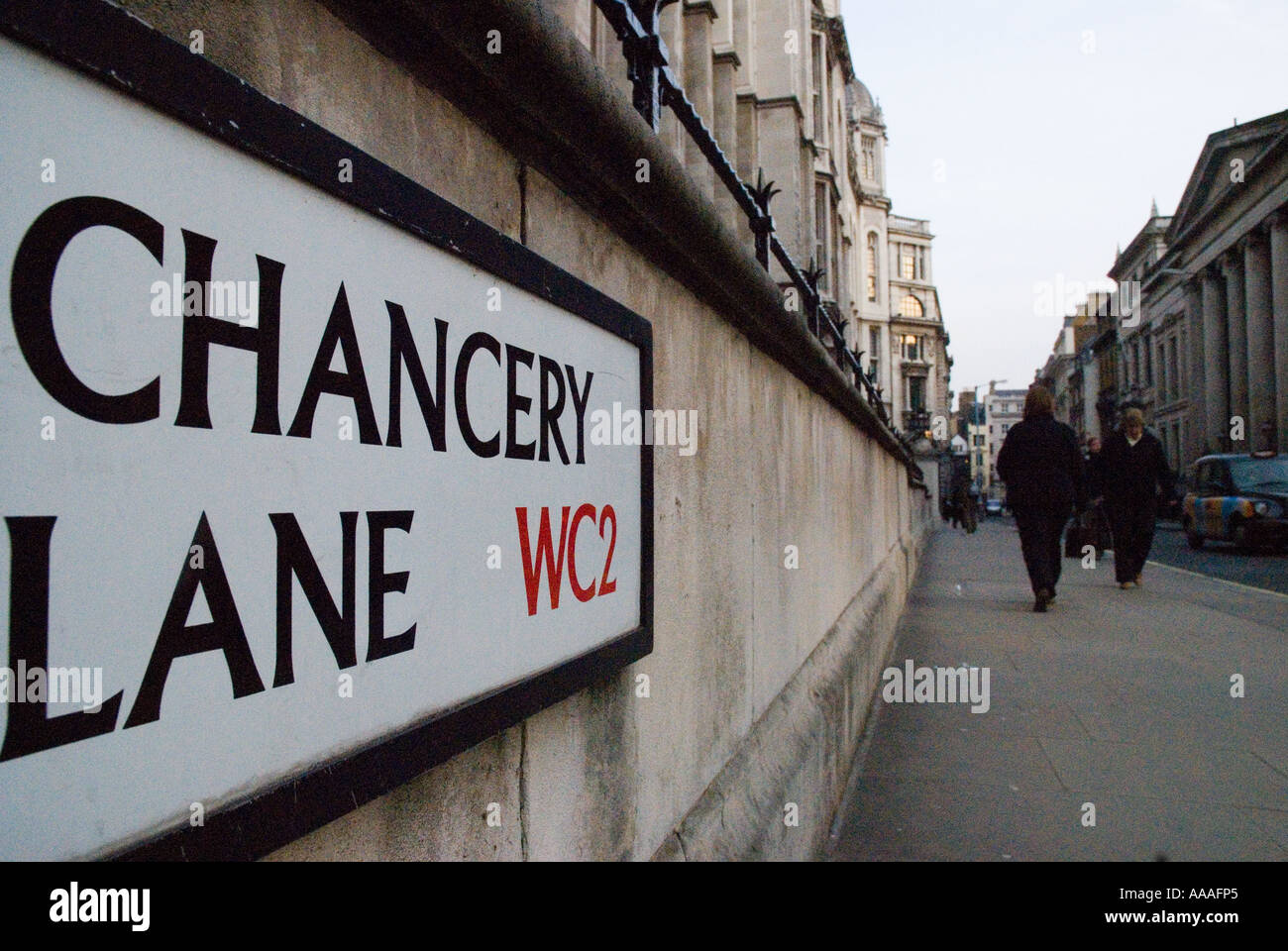 Chancery Lane sign London Stock Photo - Alamy