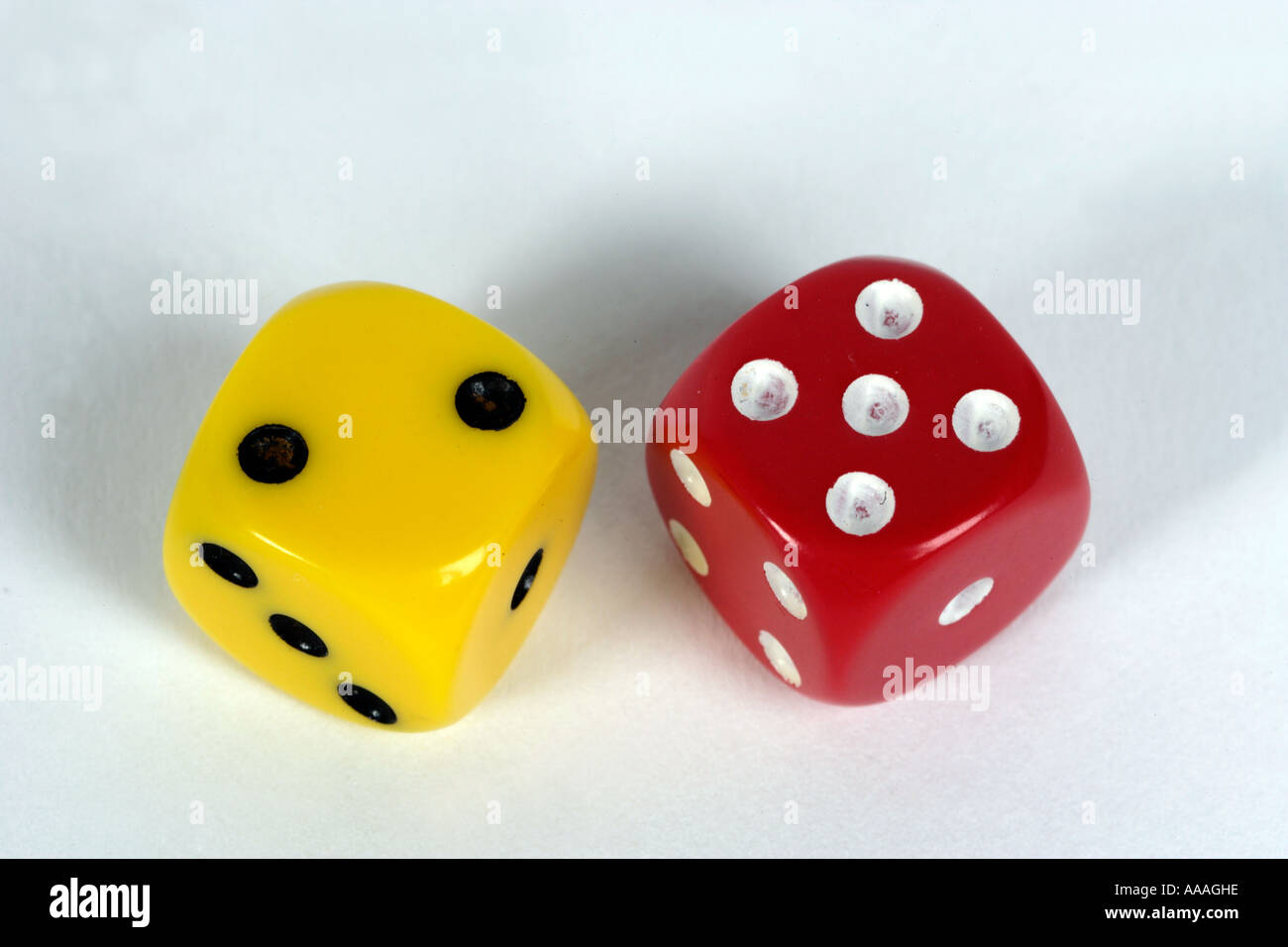 Two dice roll seven stock image. Image of roll, seven - 120523235