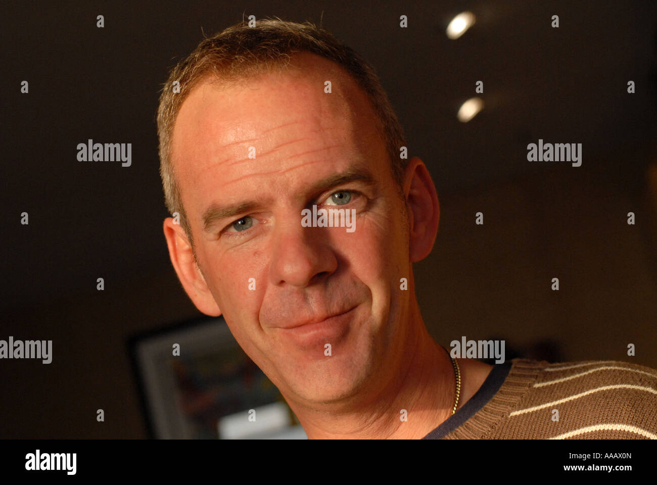 Norman Cook aka Fatboy Slim photographed at home in Hove Stock Photo