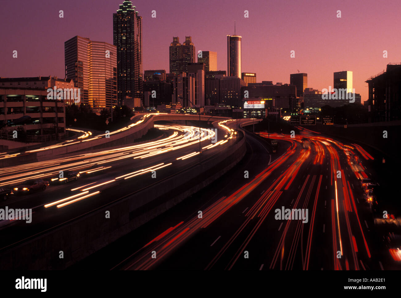 Atlanta downtown connector hi-res stock photography and images - Alamy