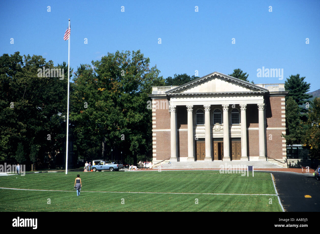 Williamstown Universtity building New England The Berkshires USA Stock