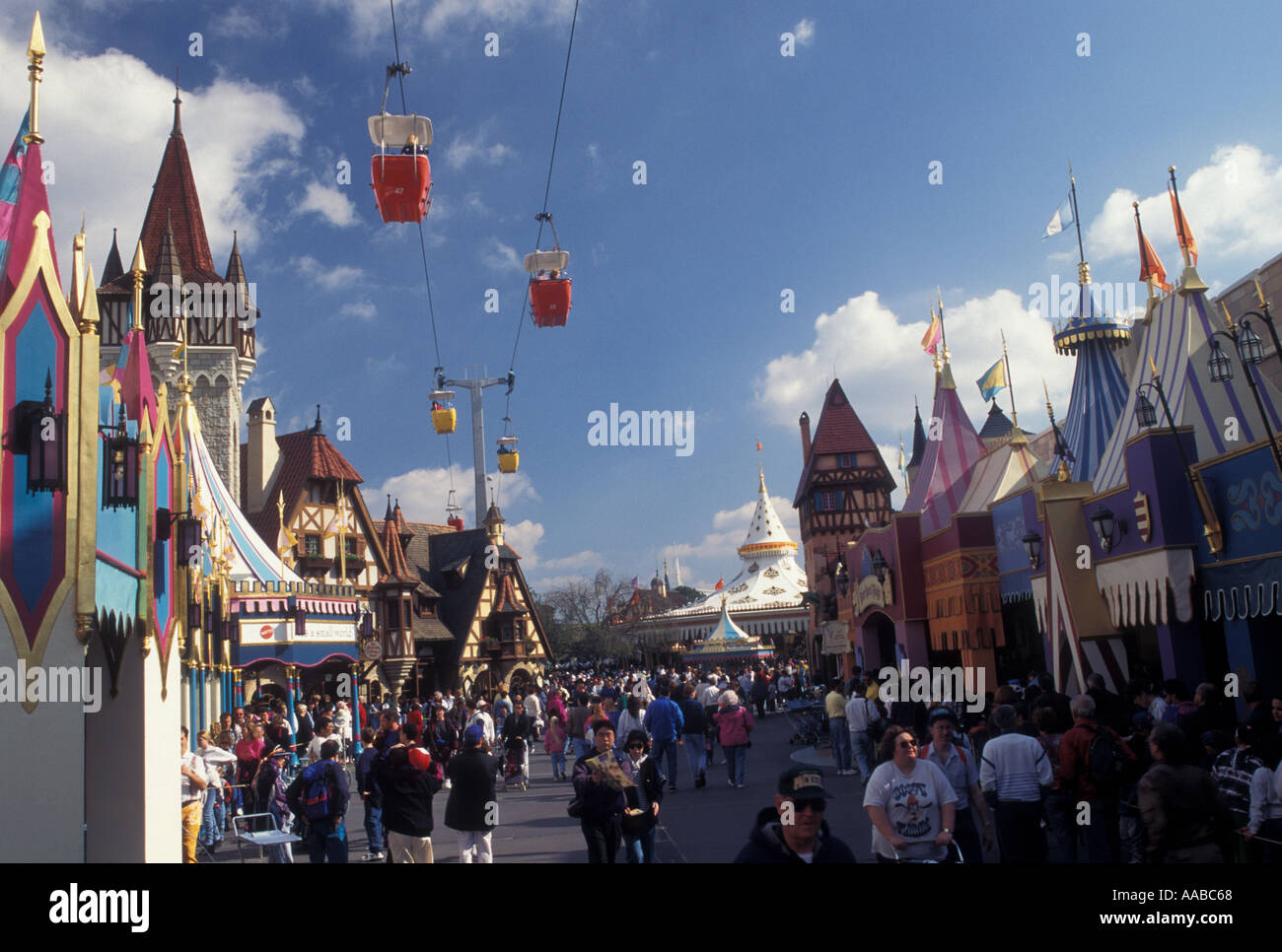 Orlando florida resort aerial hi res - Aj13934 Disney World Fl Orlando Lake Buena Vista Florida AABC68 