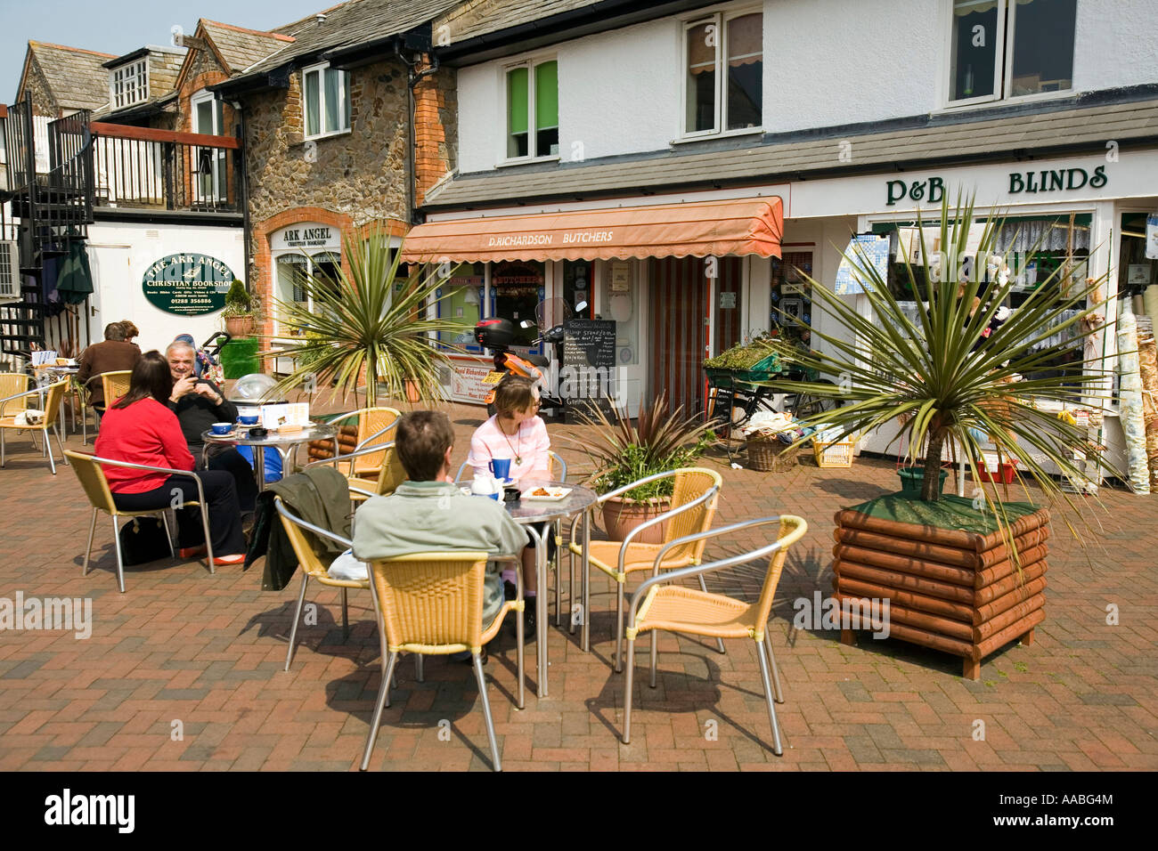 Bude town centre cornwall hires stock photography and images Alamy