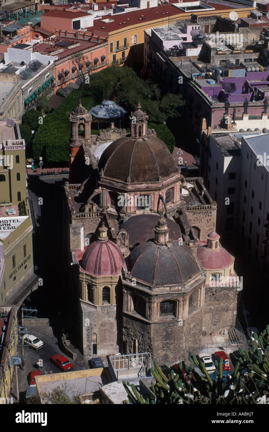 San Diego Church in Guanajuato Mexico Stock Photo