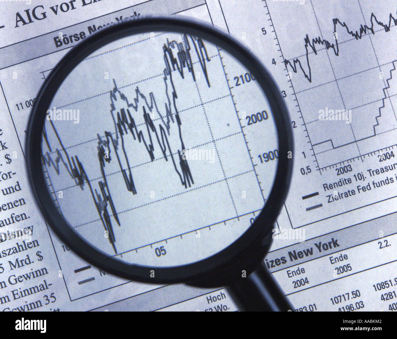 stock quotation Stock Photo