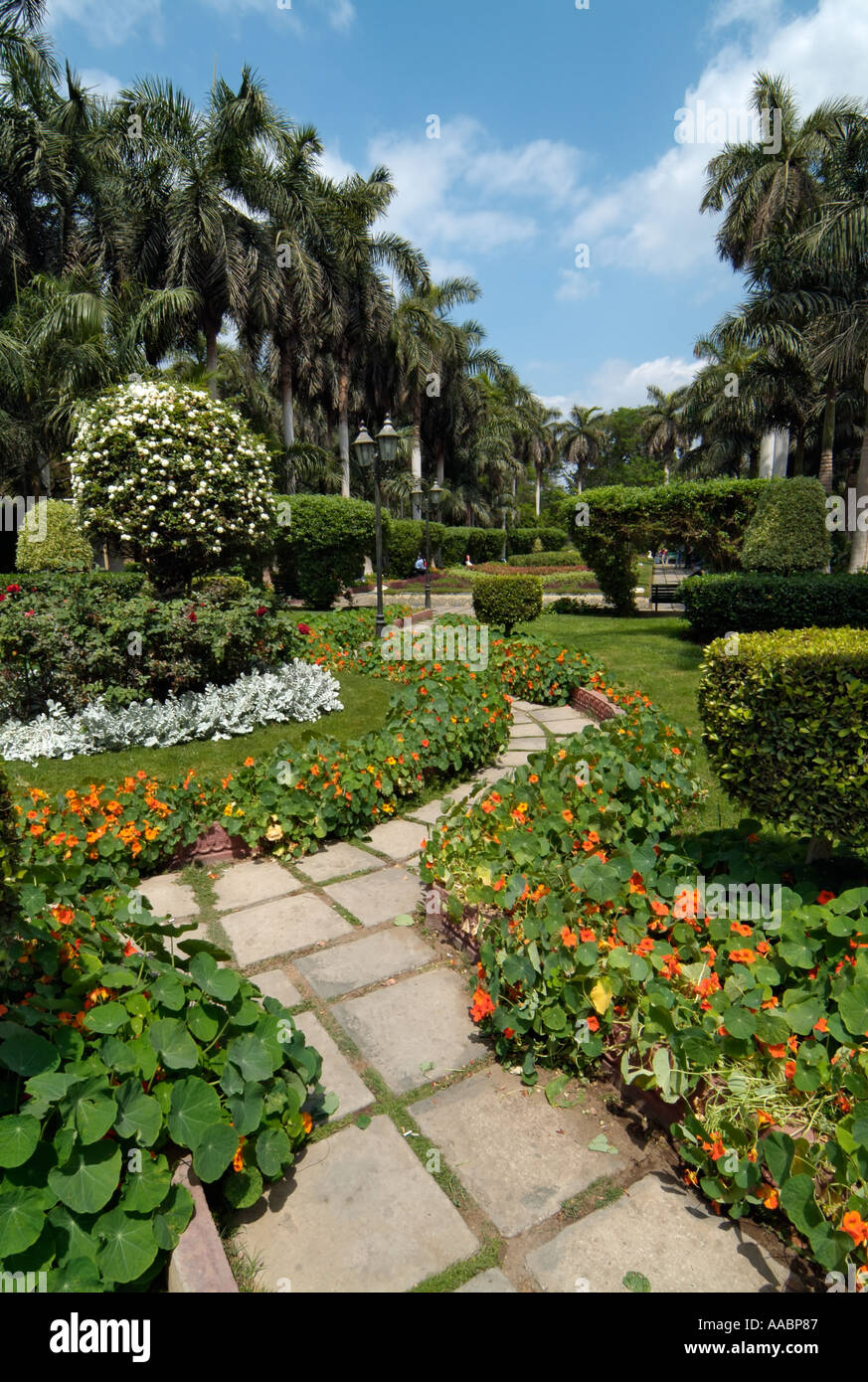 Garden / Public Park, Gezira, Cairo, Egypt Stock Photo Alamy