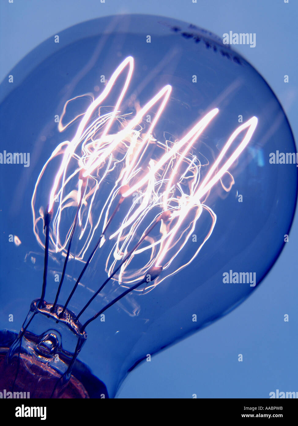 filament of a bulb Stock Photo Alamy