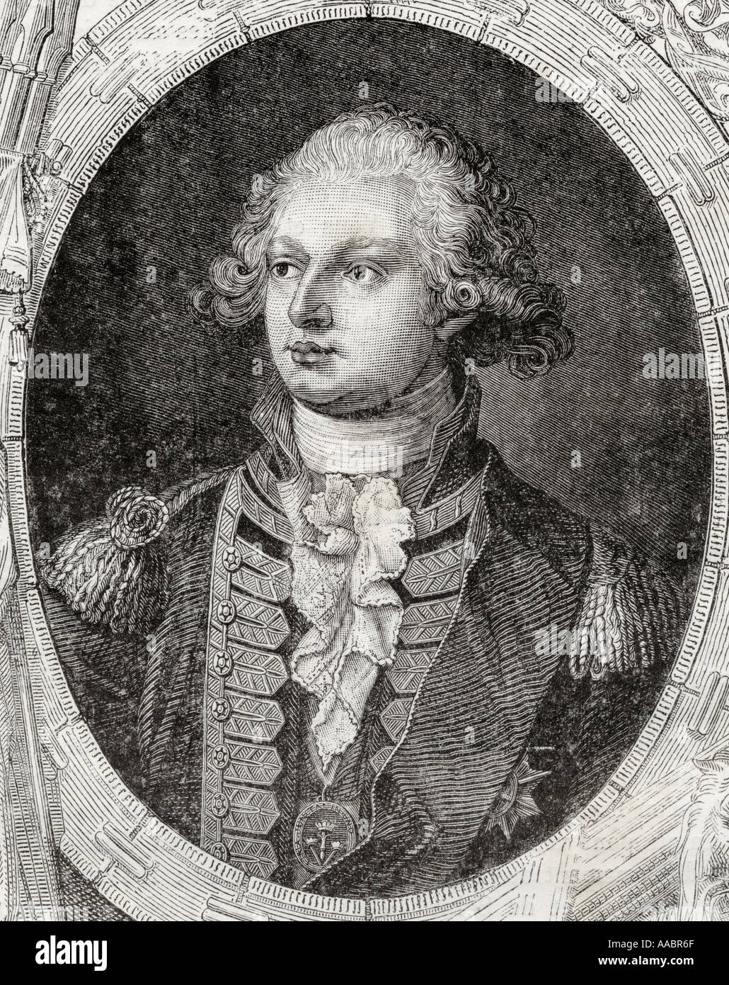 Prince Frederick Augustus, Duke of York and Albany, 1763 - 1827. Stock Photo