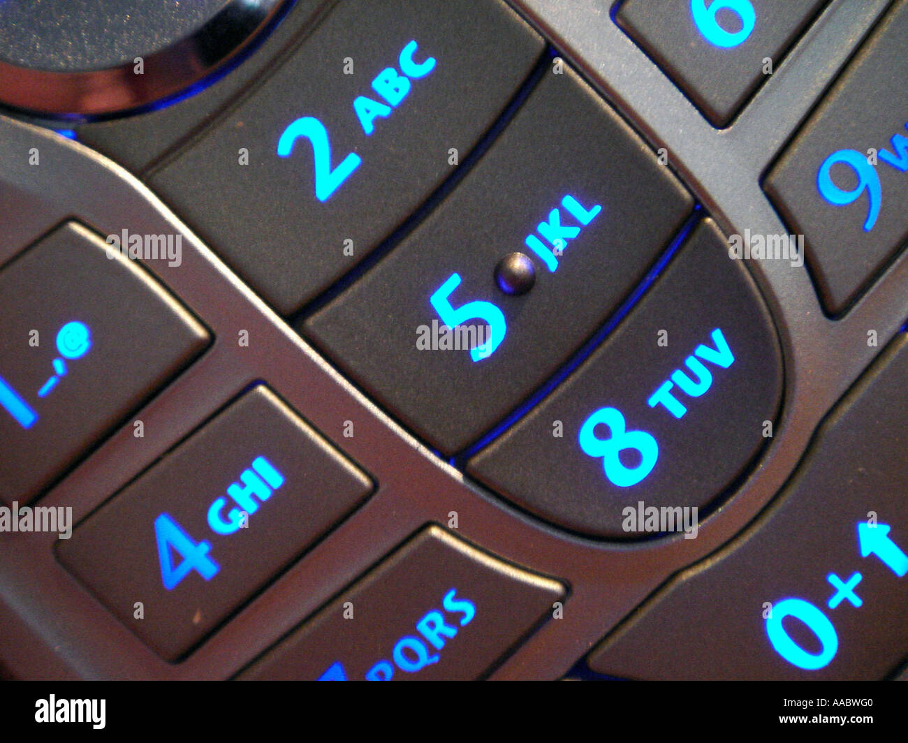mobile phone keypad Stock Photo Alamy