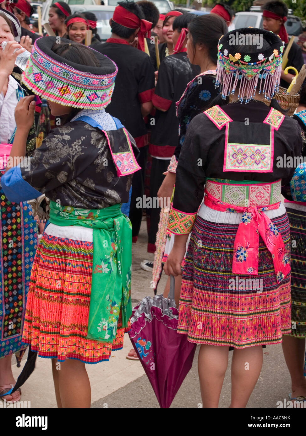 Laos luang prabang hmong girls hires stock photography and images Alamy
