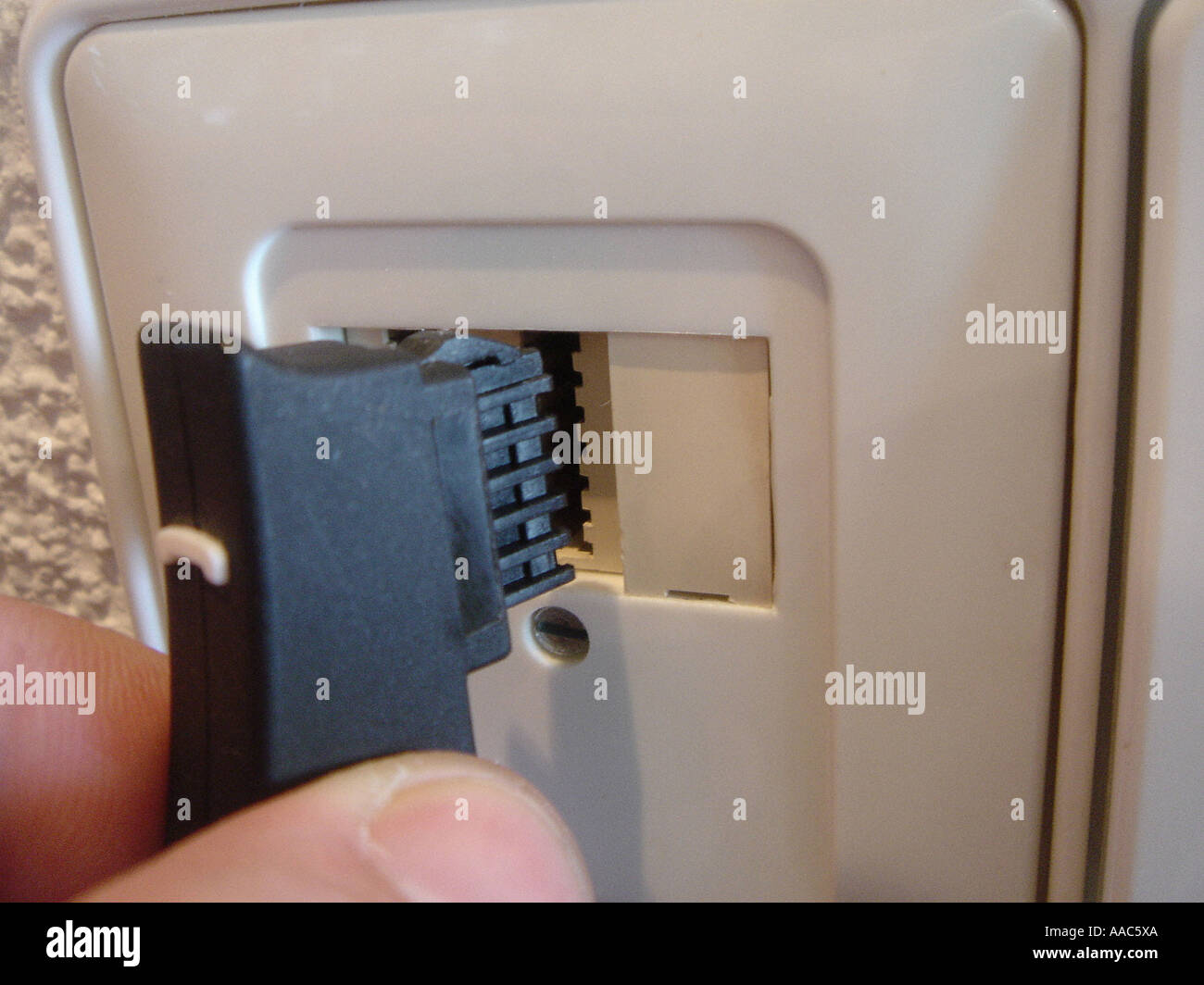 telephone jack Stock Photo Alamy