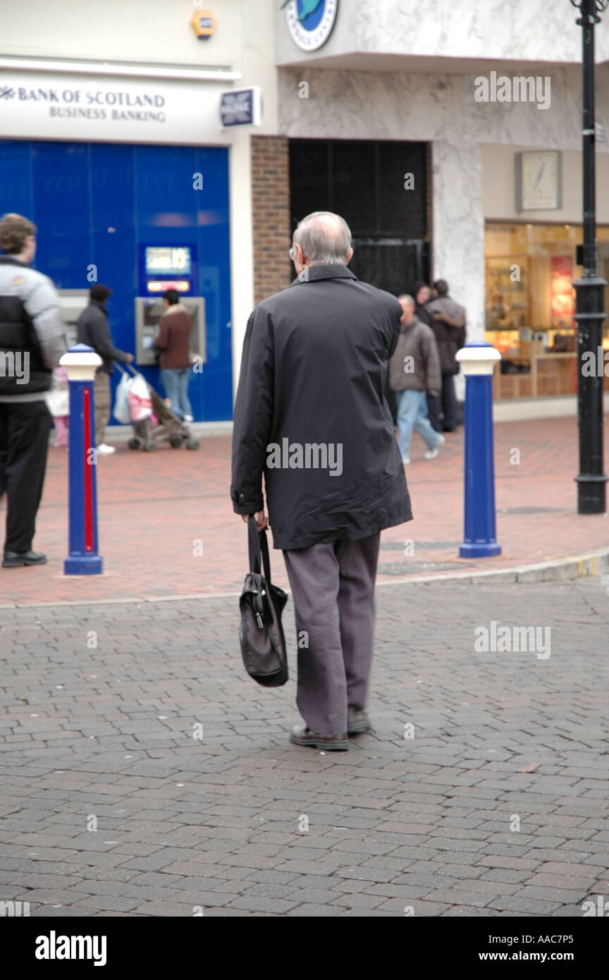 Grey Man Stock Photo