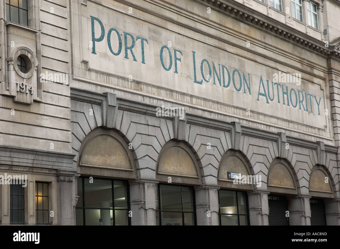 Port of London Authority building in Charterhouse Street Smithfield London UK Stock Photo