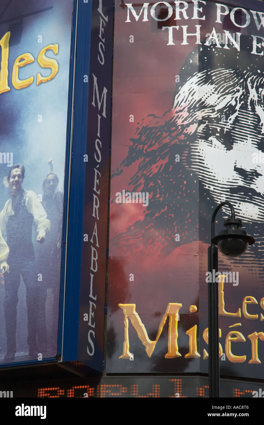 The Queens Theatre in Shaftsbury Avenue showing an advertisement for