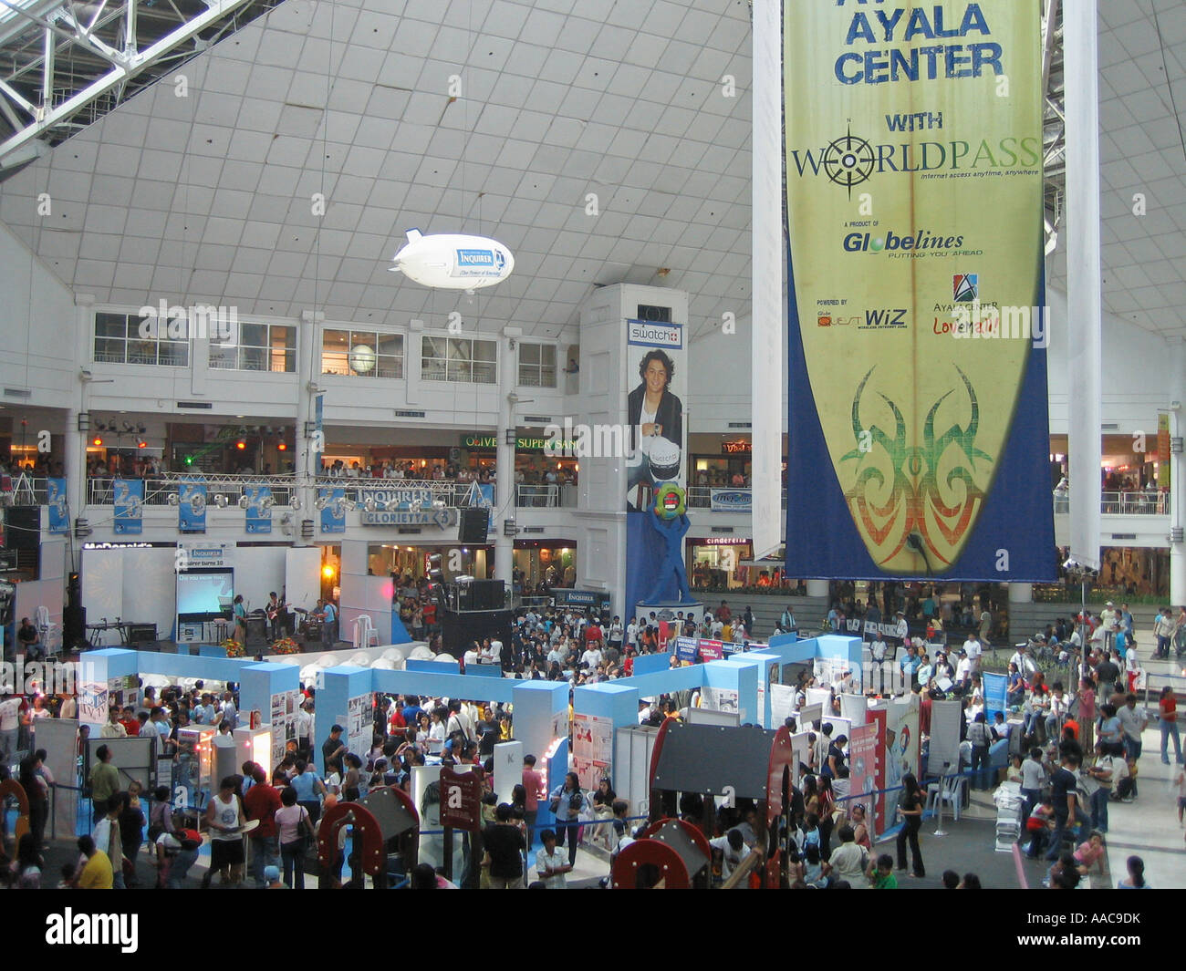 Ayala Centre Shopping Mall Manila Philippines Stock Photo - Alamy