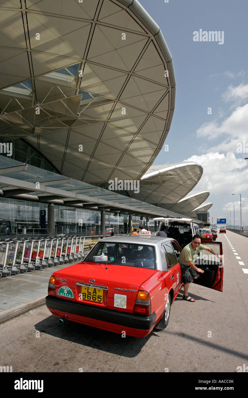 Chek Lap Kok airport Hong Kong Stock Photo