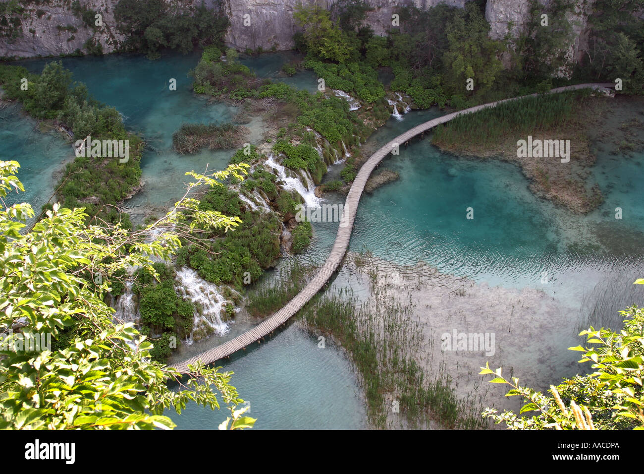 Plitvice Lakes, Croatia 2006 Stock Photo