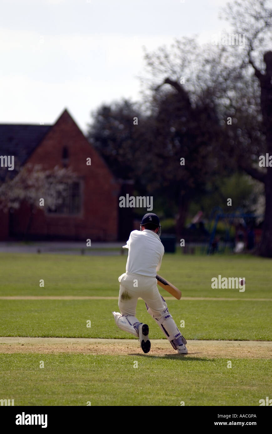 PICTURE CREDIT DOUG BLANE A traditional game of cricket in Milton
