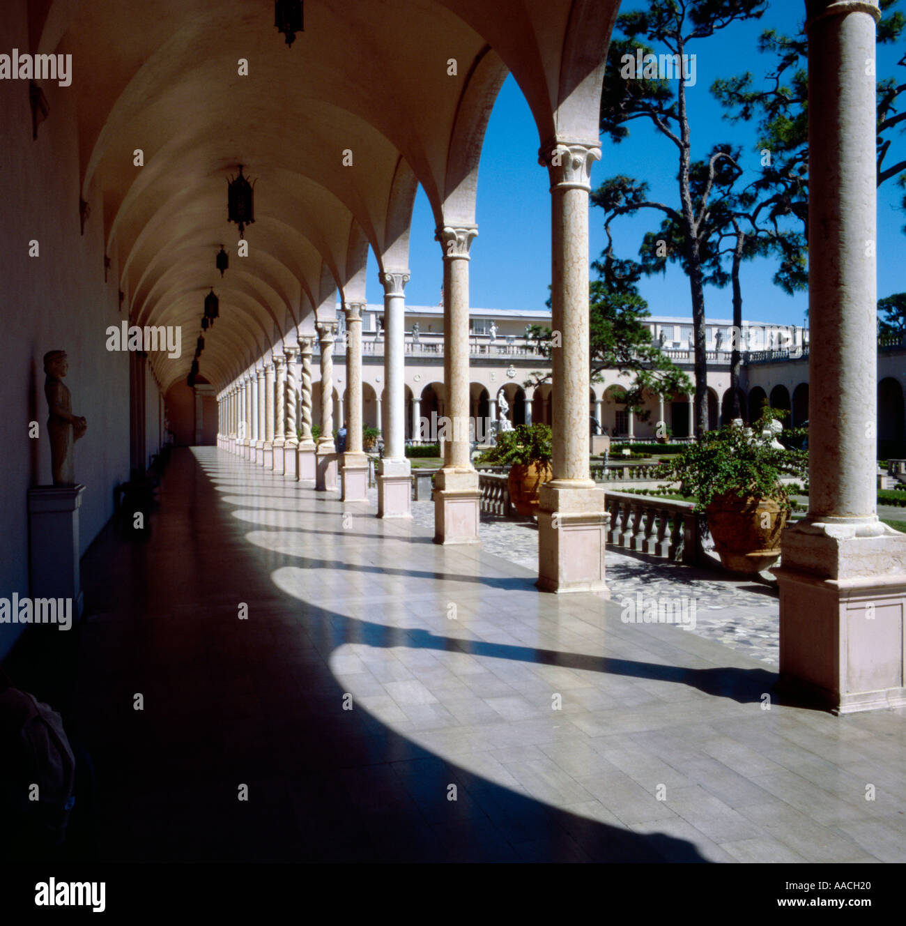 John and Mable Ringling Museum of Art in Sarasota in Florida Stock ...
