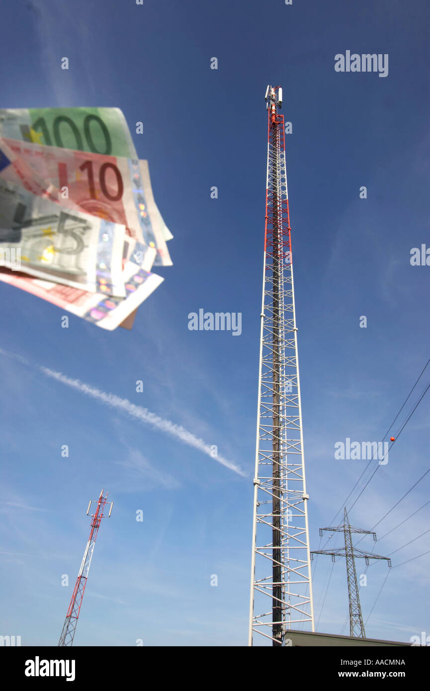 Austrian mobile phone transmitter Stock Photo Alamy