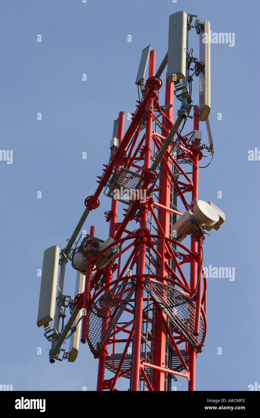 Austrian mobile phone transmitter Stock Photo Alamy