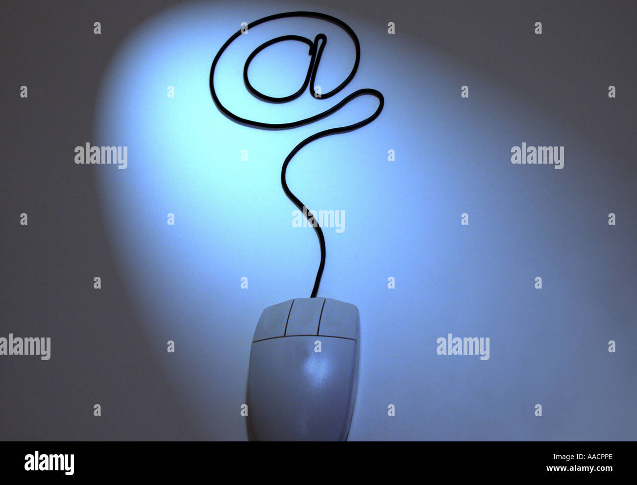 Computer mouse with commercial ats Stock Photo Alamy