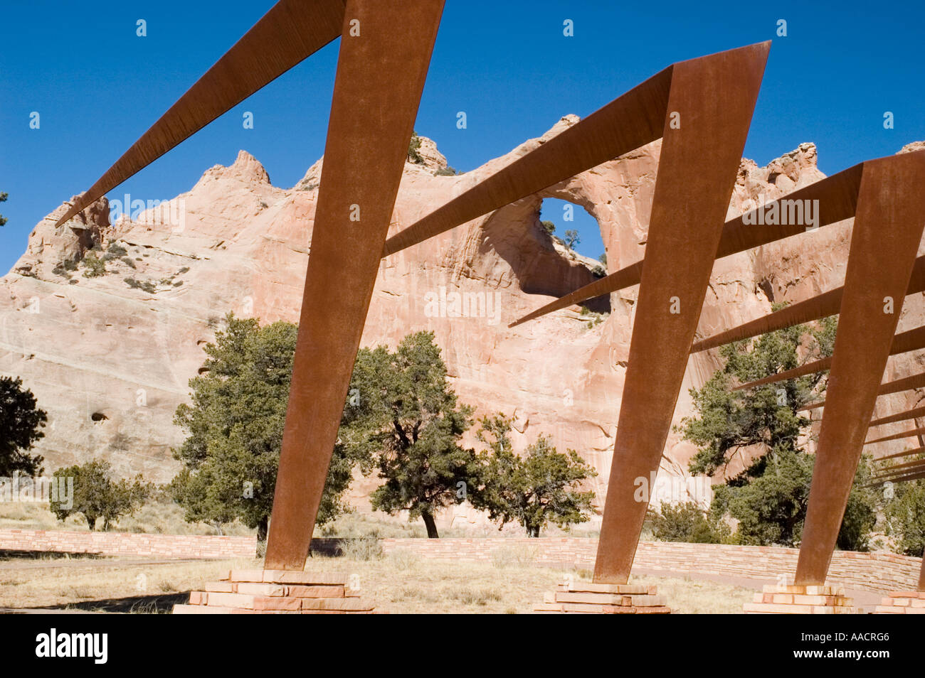 Code Talker Memorial Window Rock High Resolution Stock Photography and