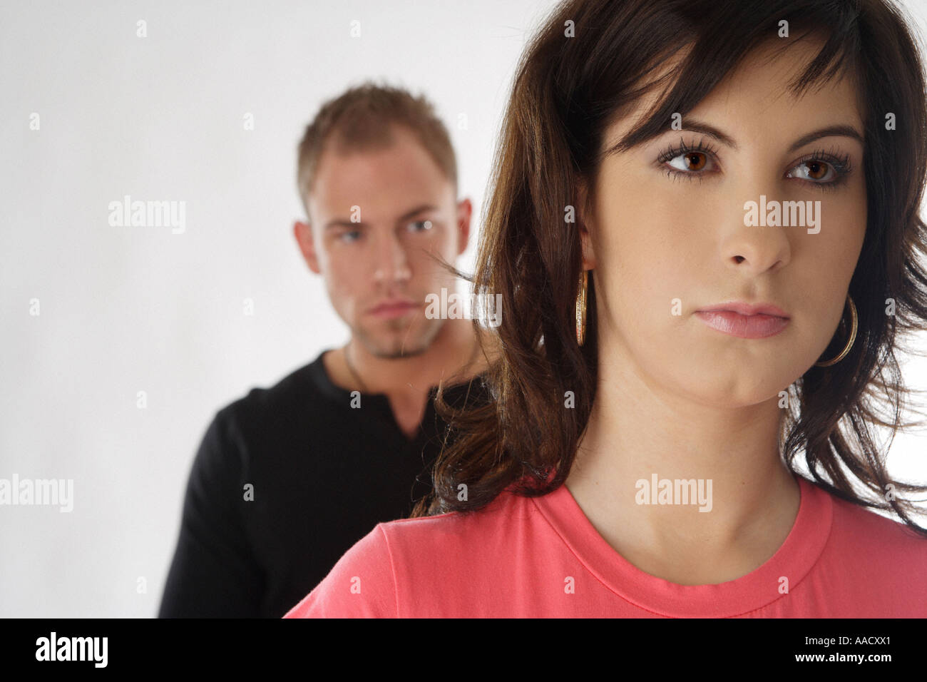 couple with problems Stock Photo