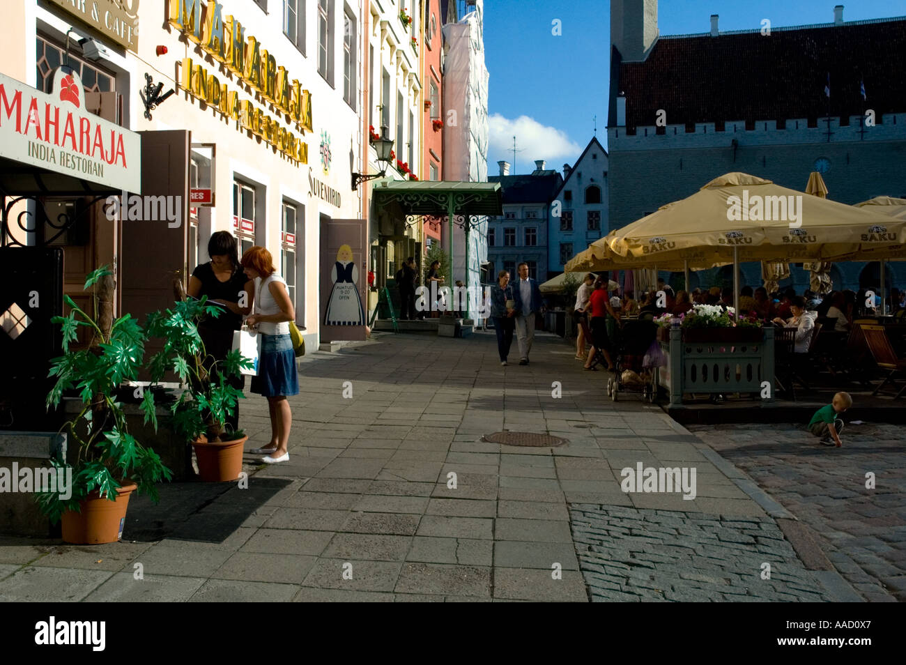 Tallin estonia beer garden hires stock photography and images Alamy