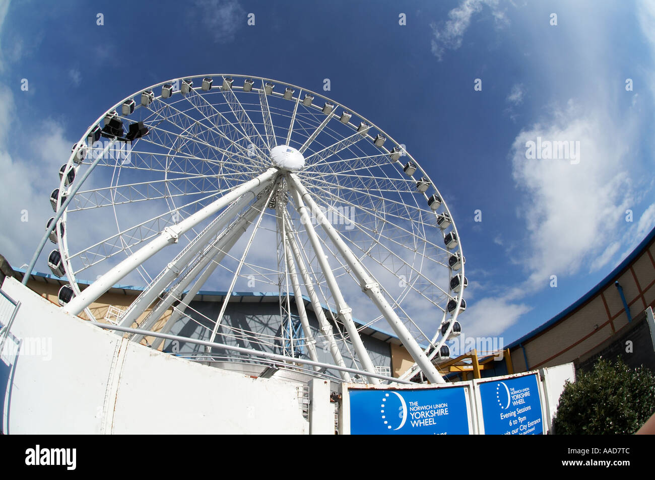 Yorkshire wheel big wheel york National Railway Museum (NRM Stock Photo
