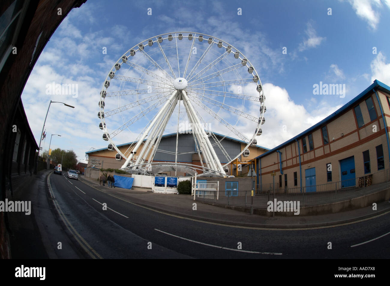 Yorkshire wheel big wheel york National Railway Museum (NRM Stock Photo