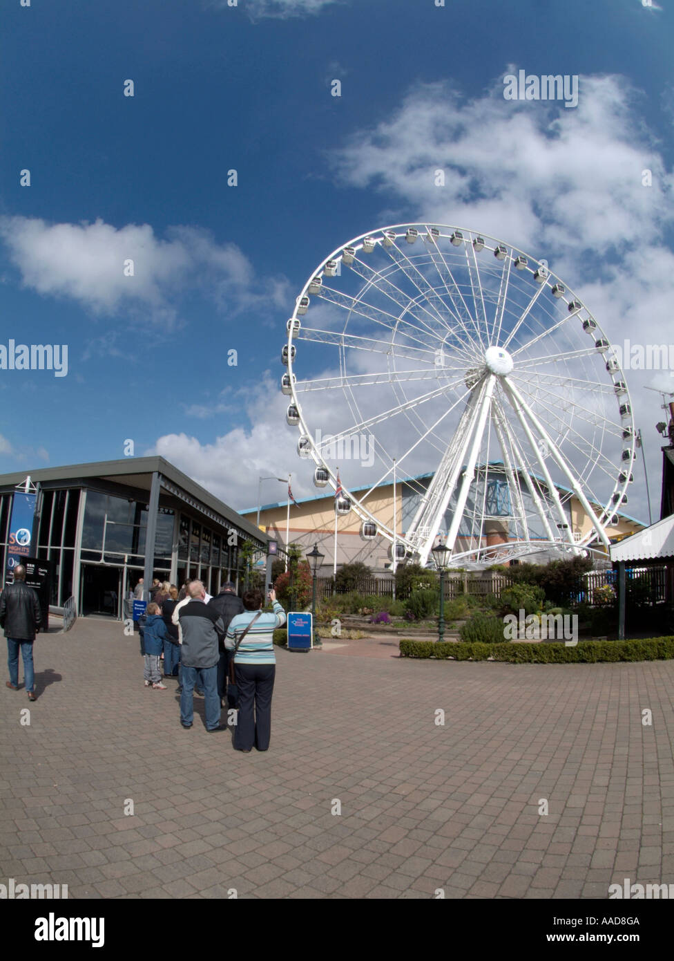 Yorkshire wheel big wheel york National Railway Museum (NRM Stock Photo