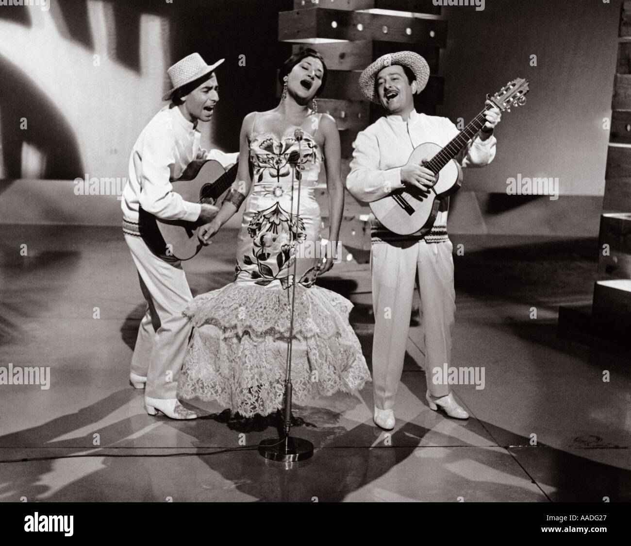 LOS MUCHUCAMBOS Brazilian music group Stock Photo
