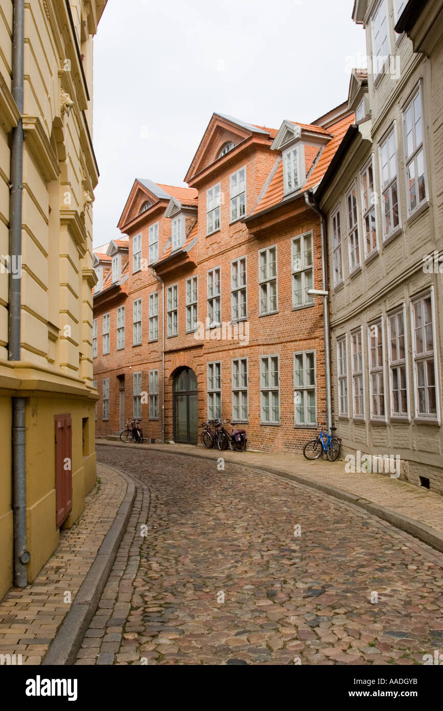 Street In Schwerin The Capital Of Mecklenburg Vorpommern North Stock Photo Alamy