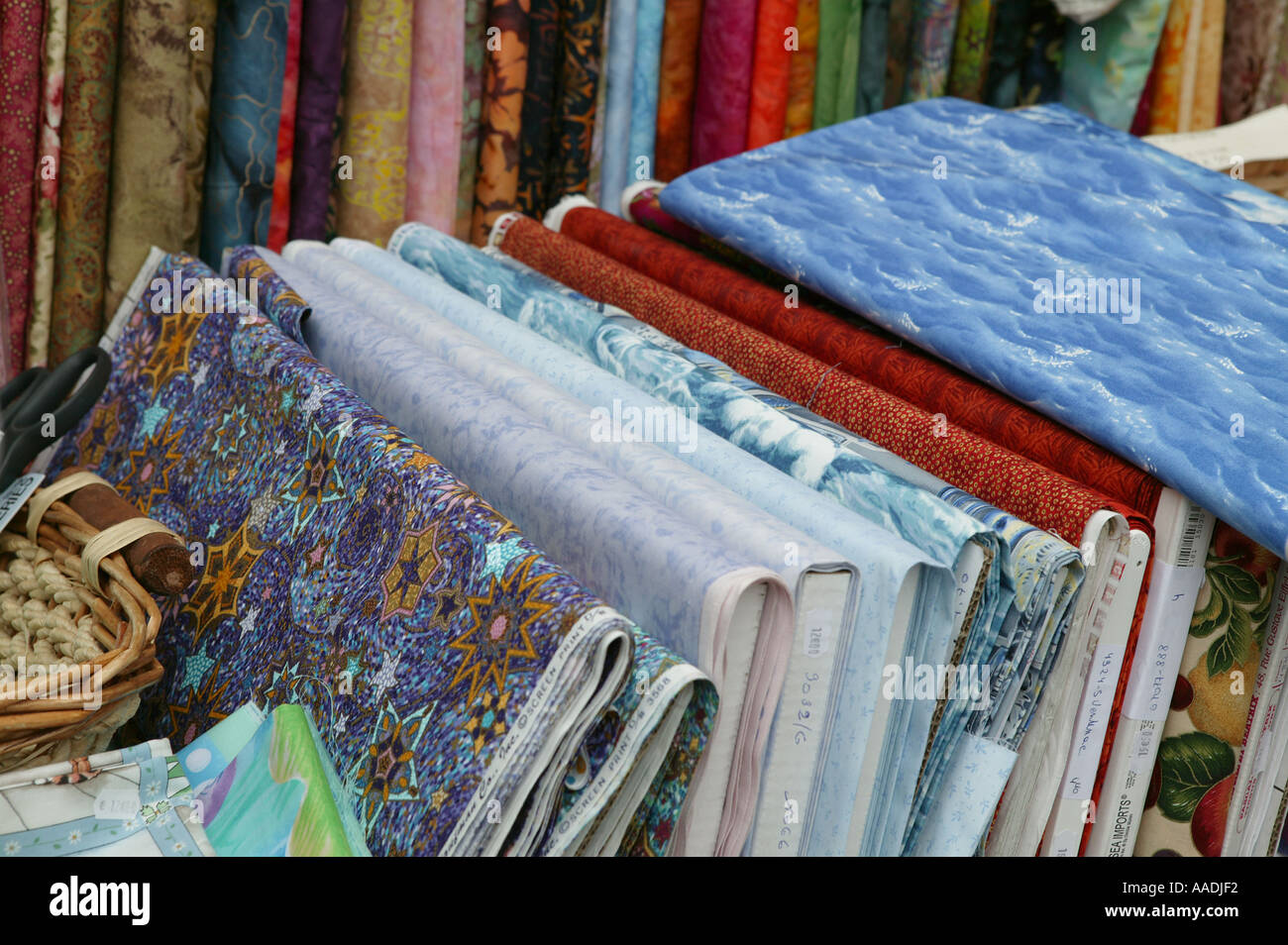 french material in a french flea market Stock Photo Alamy