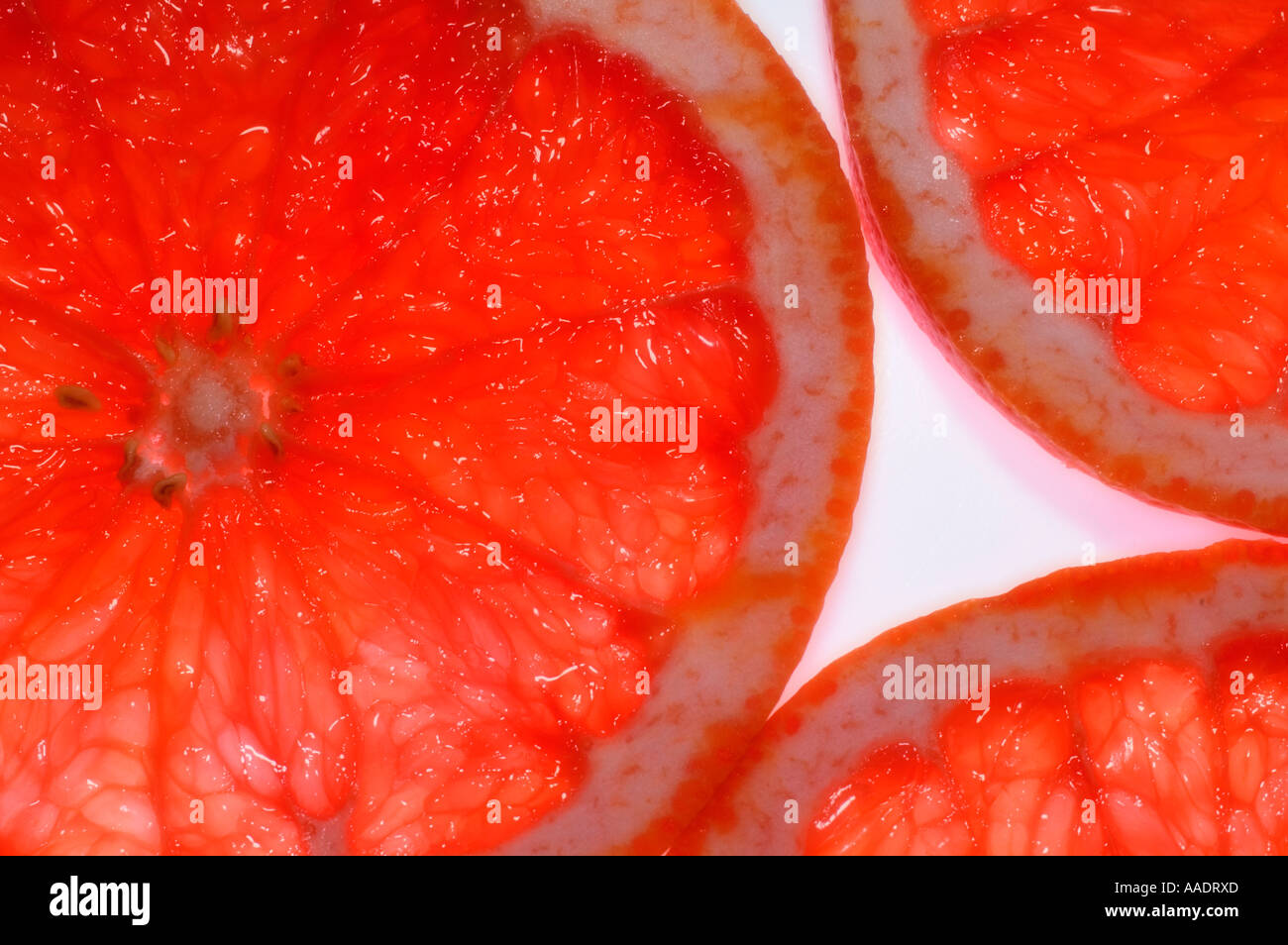 Pink grapefruit Stock Photo