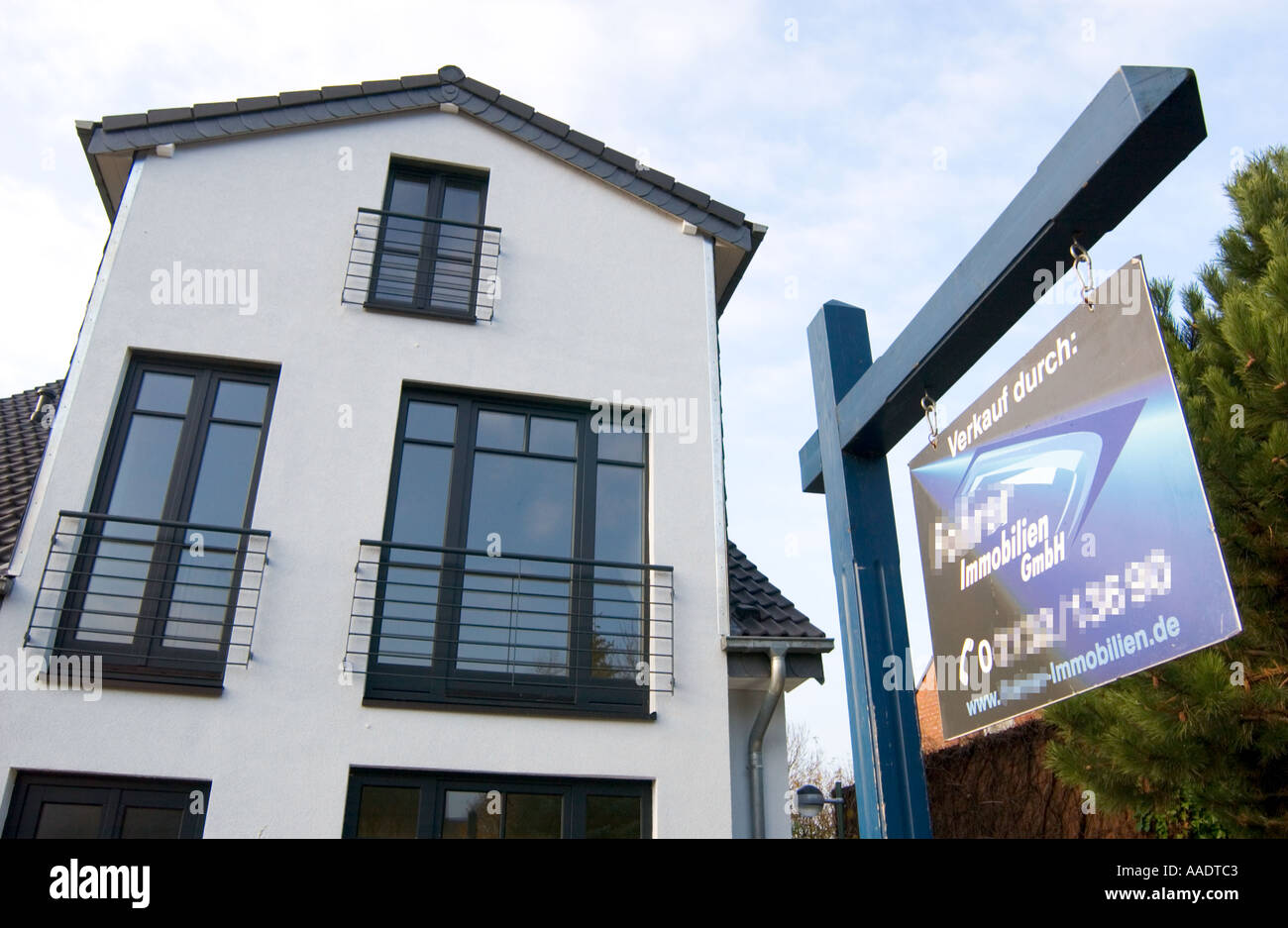 house for sale in Germany Stock Photo Alamy