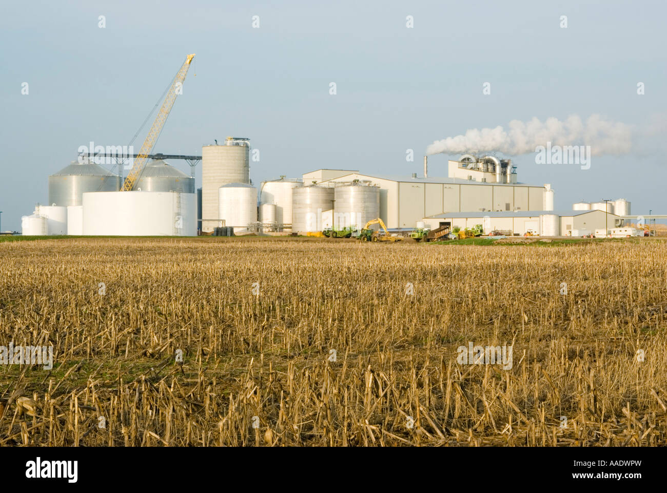 an ethanol refinery located in Chancellor South Dakota , USA