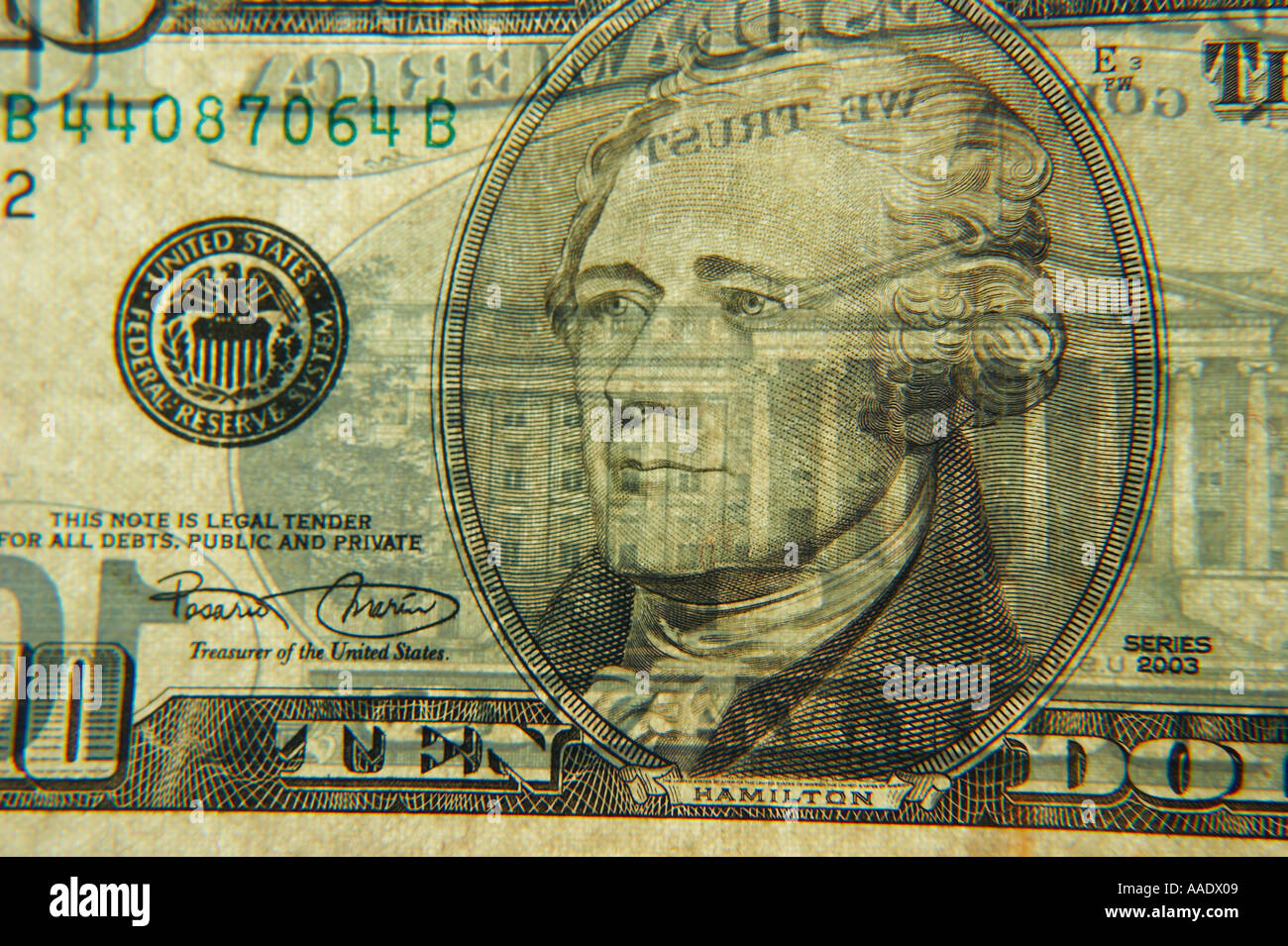 ten-dollar-bill-detail-stock-photo-alamy