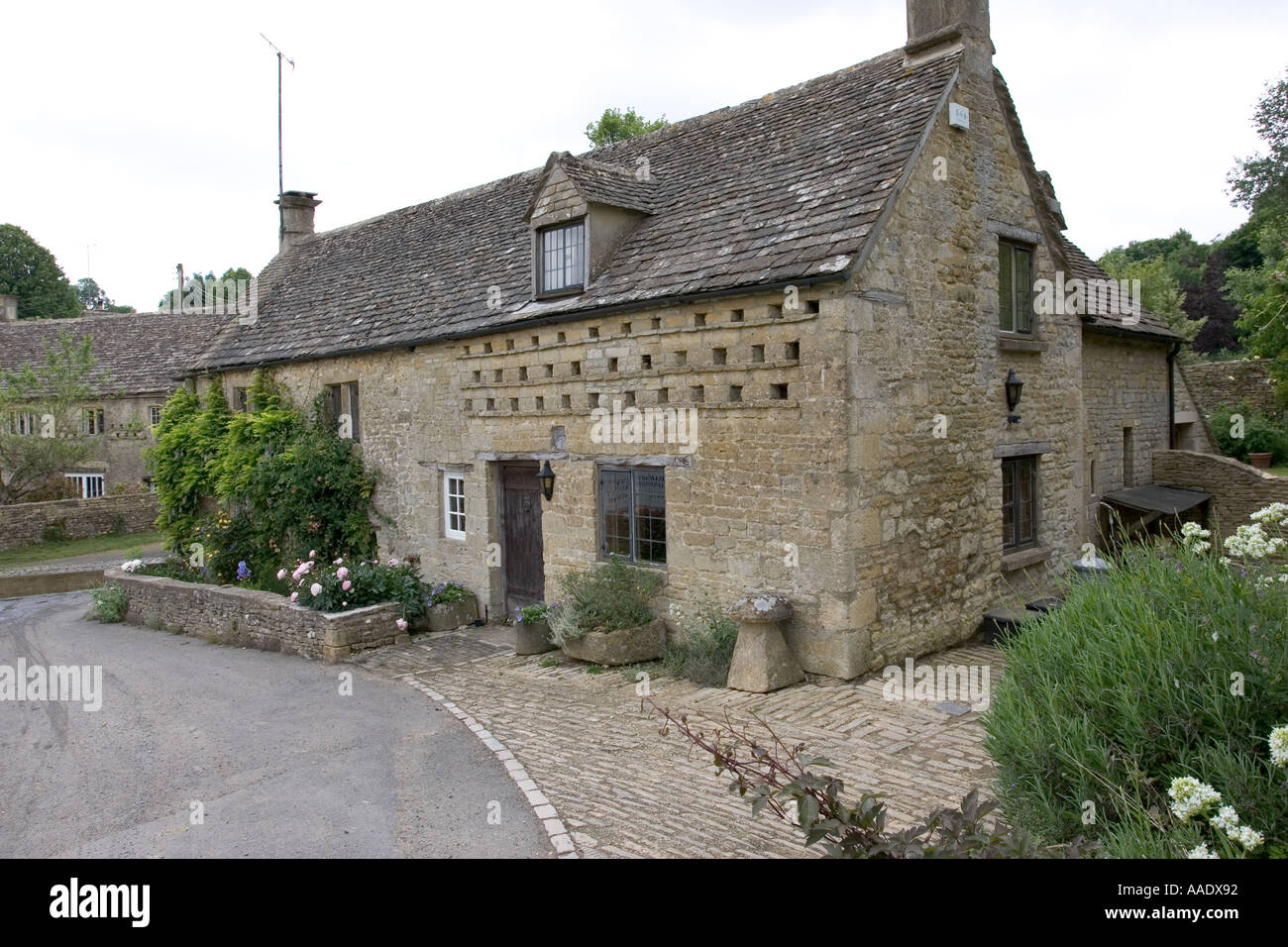 Dovecotes In Old Cotswold Cottage Duntisbourne Leer Near