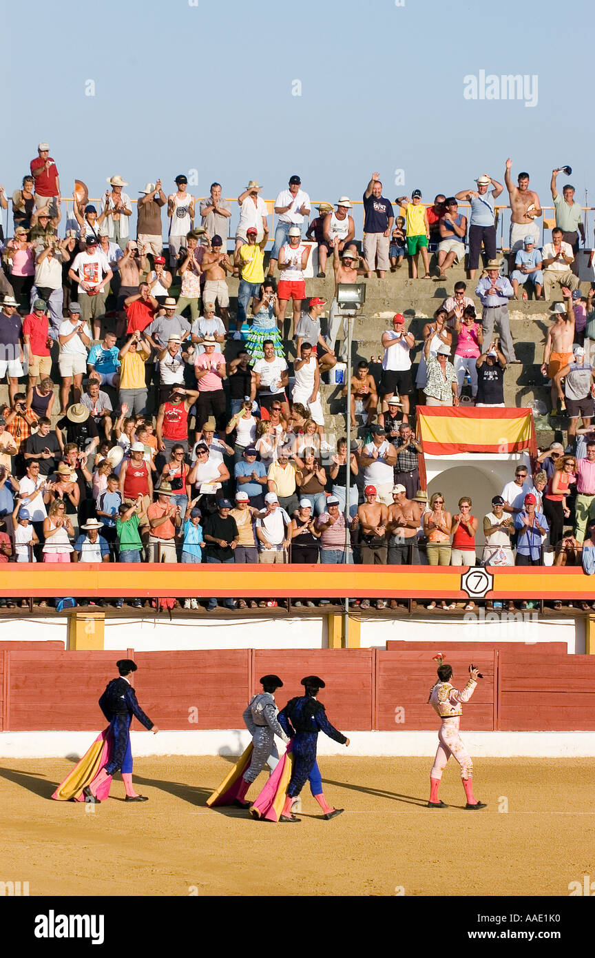 Bull fight in La Linea Spain Stock Photo Alamy