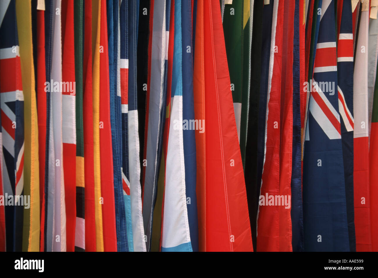 International Flags Stock Photo