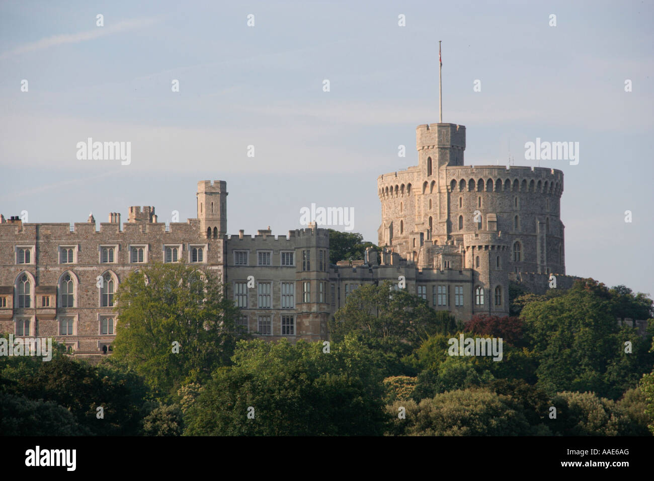 windsor castle queen's residence london england uk gb Stock Photo Alamy