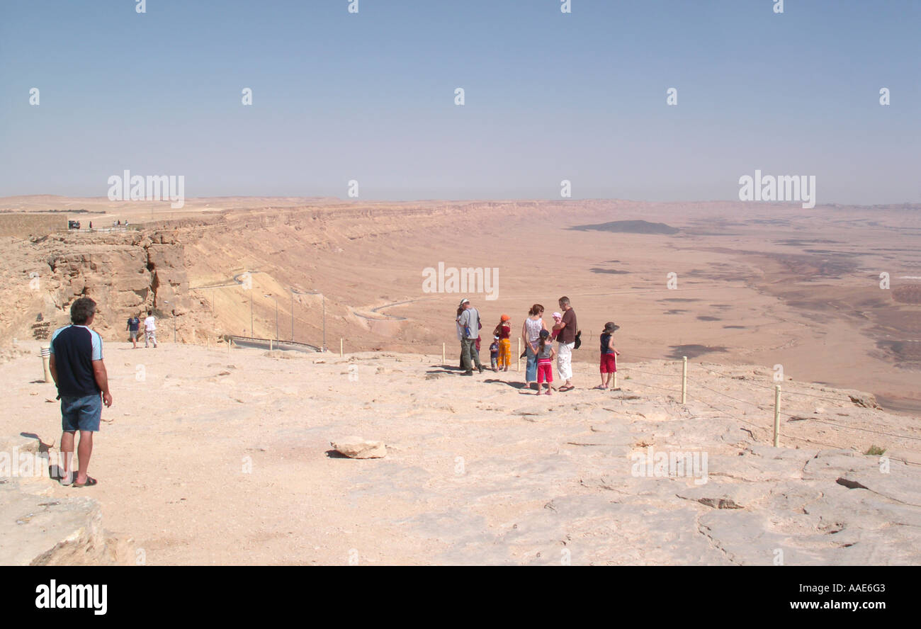 On Crater Edge Stock Photo Alamy