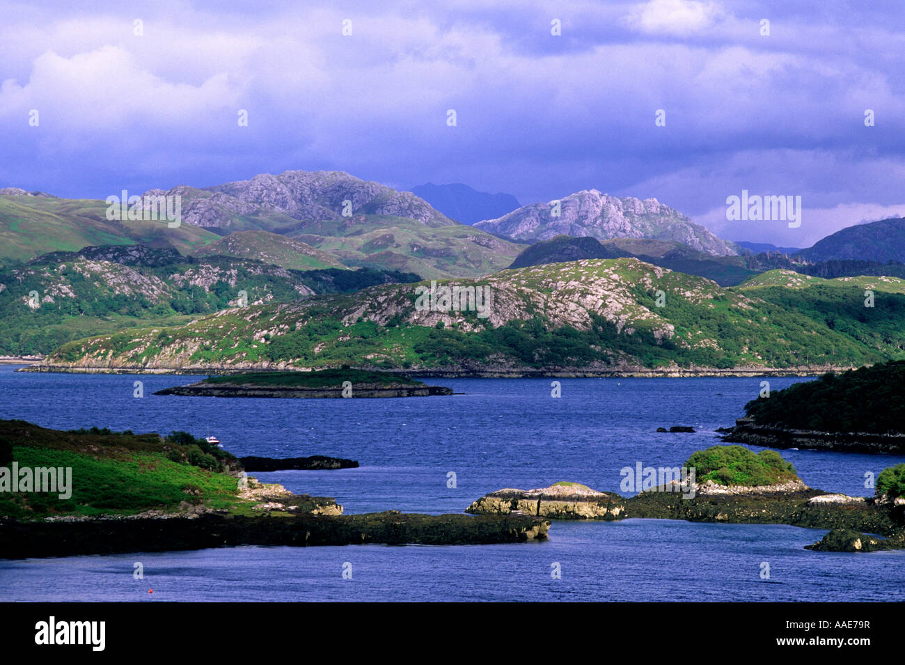 Loch gairloch from badachro hires stock photography and images Alamy