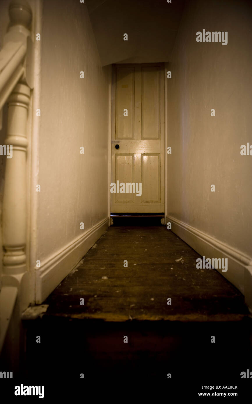 Hallway and door Stock Photo Alamy
